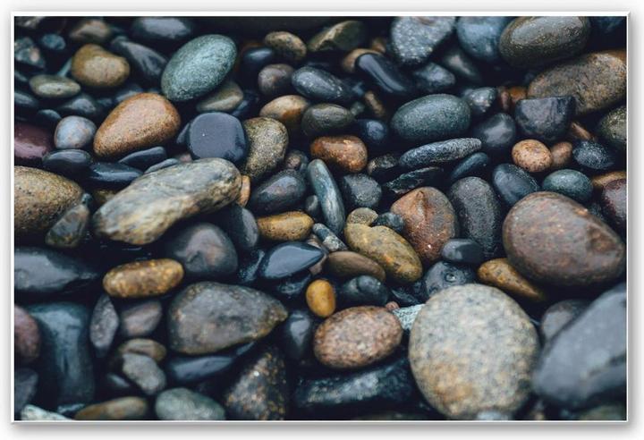 Produktbild Trenddeko Steinstrand 02 (60 x 40 cm)