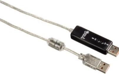 Actual product image Hama Link cable USB A-A 2.0 (1.95 m, USB 2.0, 2 W)