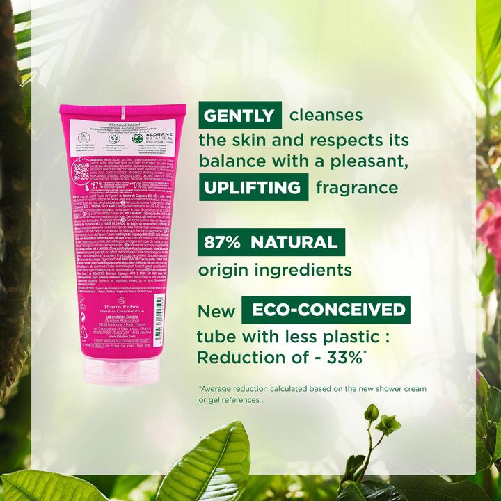 Actual product image Klorane Shower gel with fig leaf (200 ml)