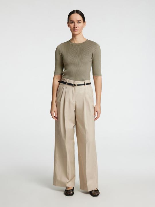 Actual product image Selected Femme Short sleeve knitted top (L)