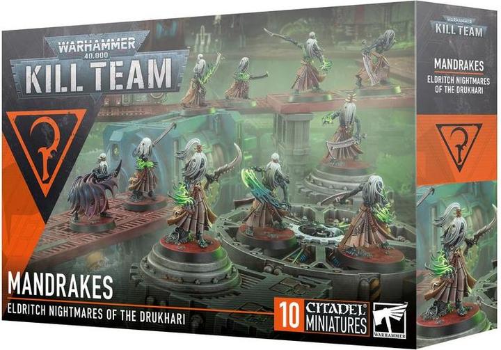 Productafbeelding Games Workshop Warhammer 40k - Doodteam : Drukhari Mandragores (Plastic)
