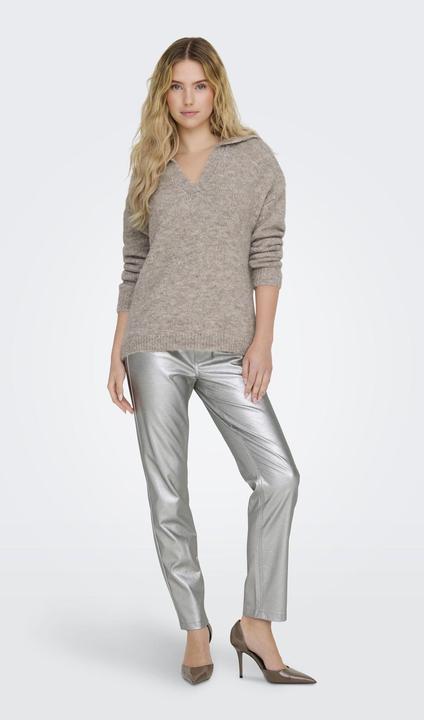 Immagine prodotto Only ONLEMILY Gerade geschnitten Hose in Lederoptik Hose in Lederoptik (S)