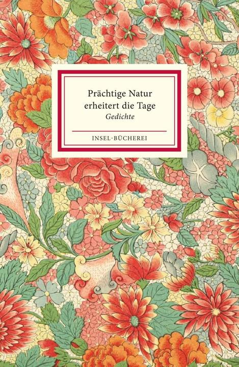 Produktbild Prächtige Natur erheitert die Tage (Deutsch, Herbert Schnierle-Lutz, 2018)