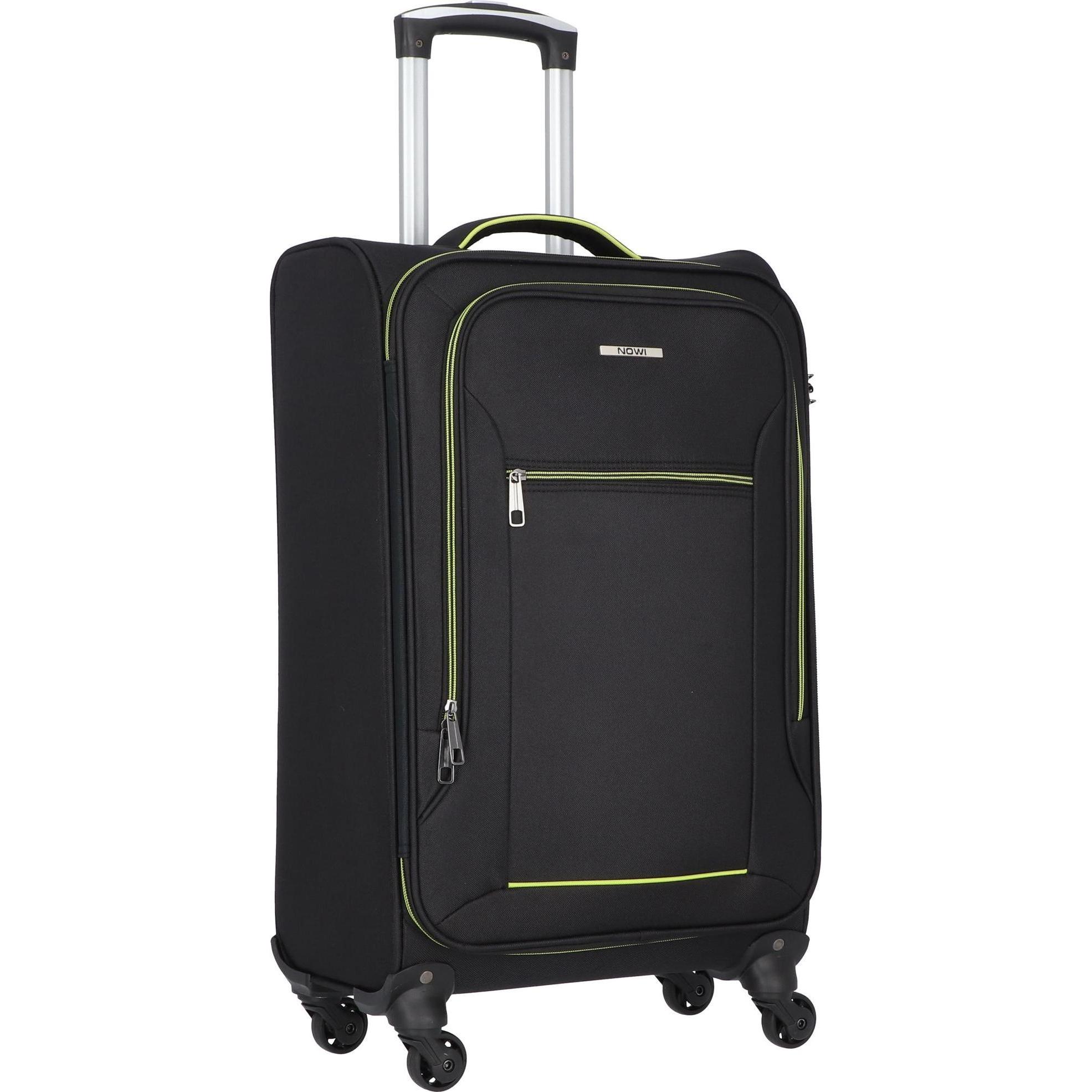 Nowi, Koffer, Sevilla 4 Rollen Trolley 64 cm, Grün, (50 l, M (50 - 90l))