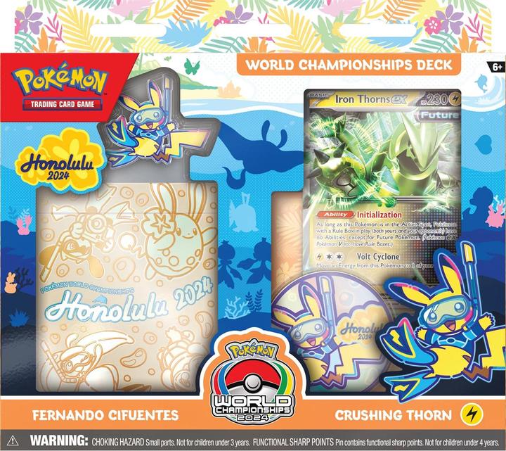 Image du produit Pokémon P-EN World Championship Deck 2024 (Anglais, Pont)