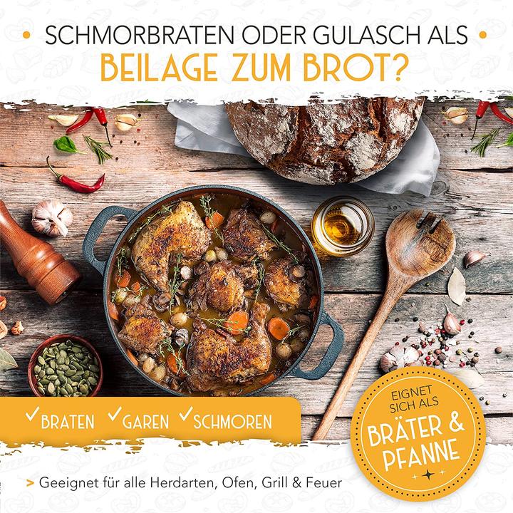Produktbild Krustenzauber Gusseisen Brot Topf