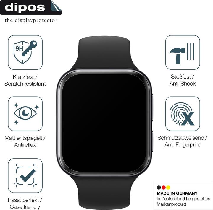 Produktbild Dipos Displayschutz Anti-Shock (1 Stück, Oppo Watch 3)