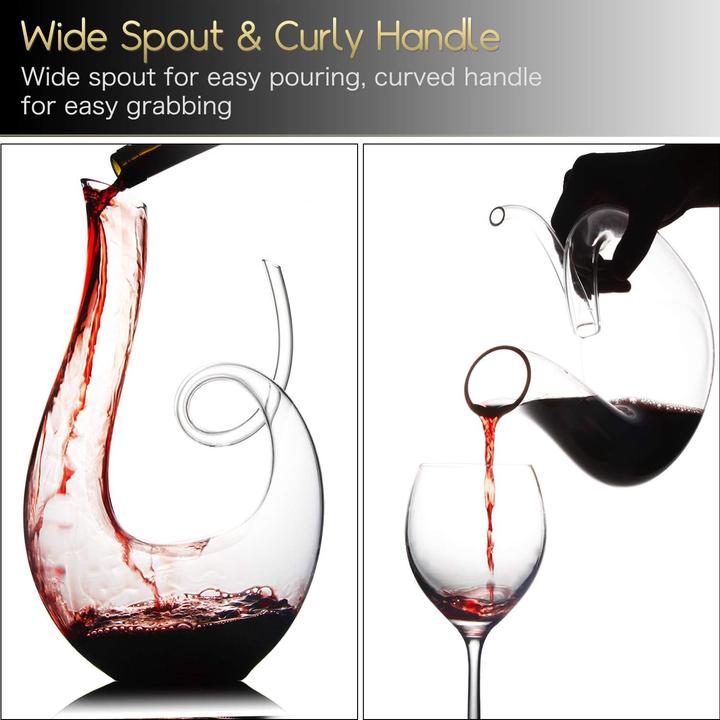 Produktbild Nutriups Weindekanter - Swan (0.75 l)