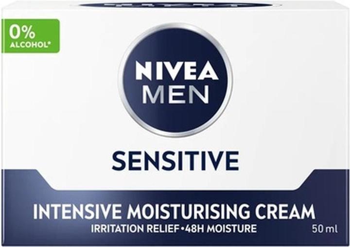 NIVEA MEN Men Sensitive Intensive Moisturising Cream-Gel 50ml (50 ml, Gesichtsgel)