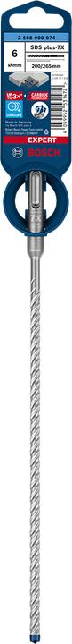Produktbild Bosch Professional Zubehör EXPERT SDS plus-7X Hammerbohrer, 6 x 200 x 265 mm (6 Millimeter)