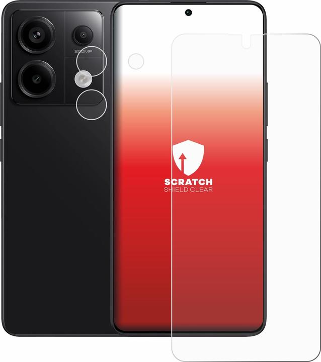 Actual product image upscreen Scratch Shield Protector (1 Piece, Xiaomi Redmi Note 13 Pro 5G)