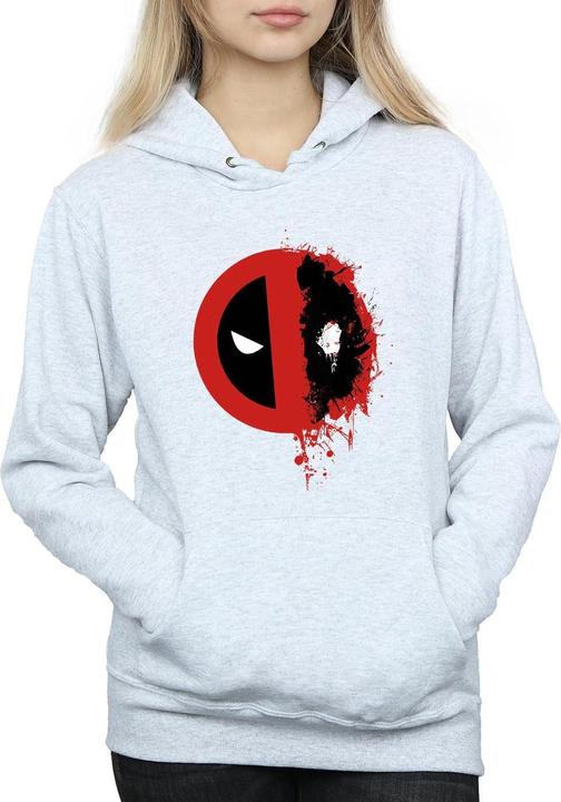 Produktbild Deadpool Split Splat Logo Kapuzenpullover (XL)
