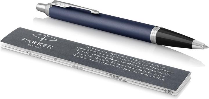 Actual product image Parker Pen IM Matte Blue C.C. (Blue, 1 x)