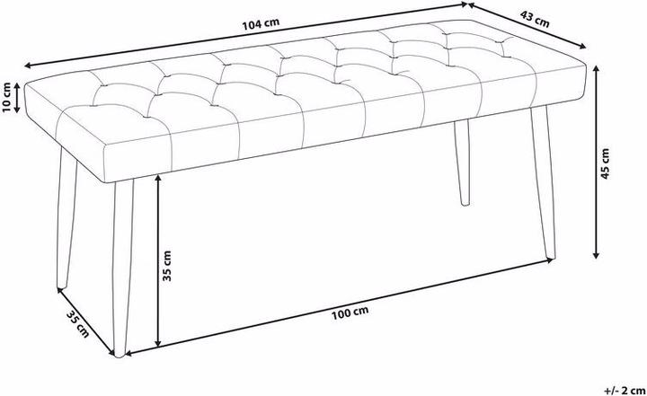 Image du produit Beliani Essonne (104 cm)