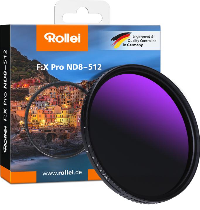 Rollei F:X Pro ND8-512 62 mm (62 mm, ND- / Graufilter)