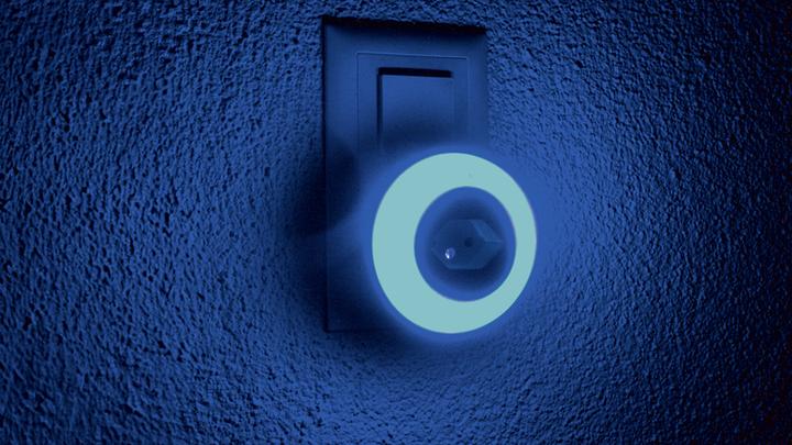 Actual product image Steffen LED night light with T13 socket