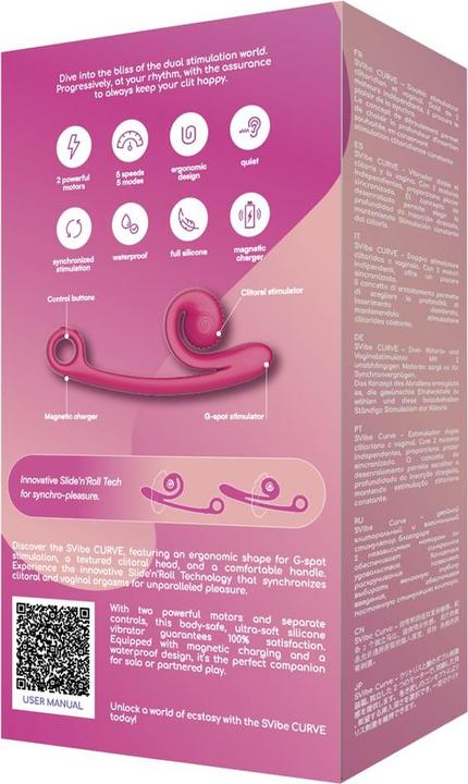 Produktbild Snail Vibe Curve Pink