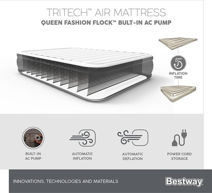 Image du produit Bestway Air Bed Queen (150 x 200 cm)