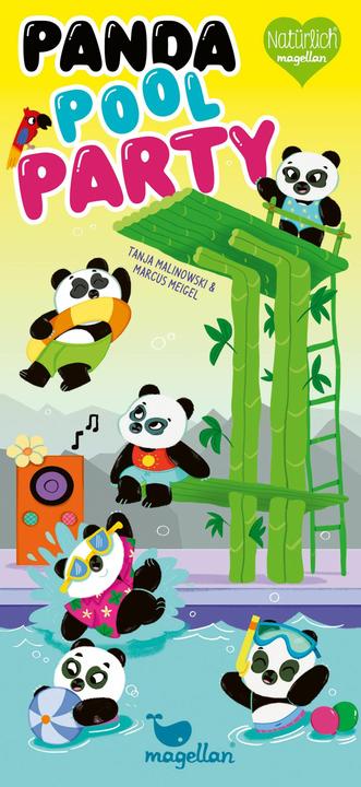 Actual product image Panda-Pool-Party (German)