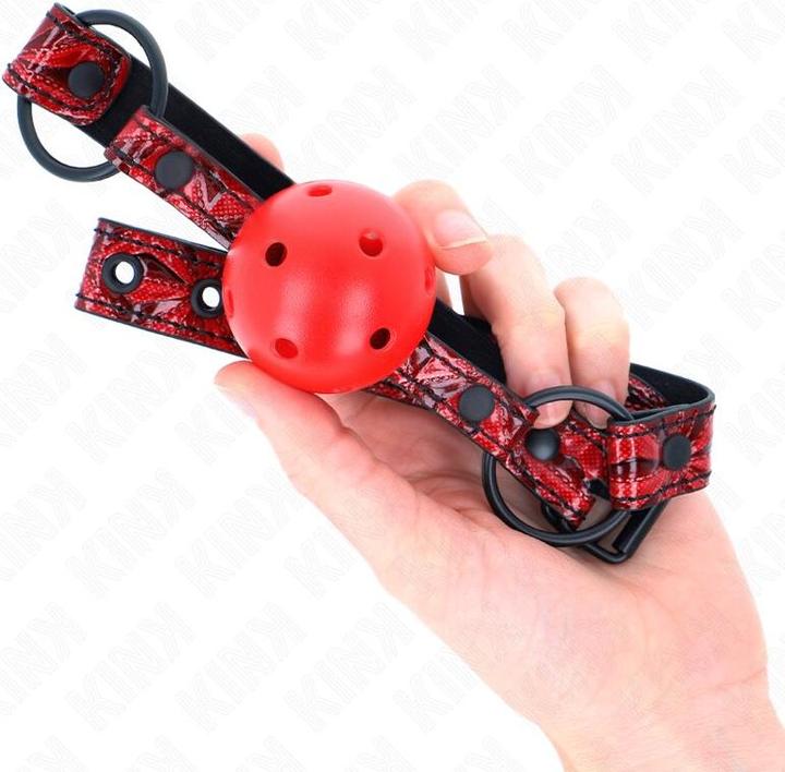 Produktbild Kink - Diamond Pattern Ball 4.5 Cm Knebel Modell 1 64.5 Cm Einstellbar 42-60 Cm