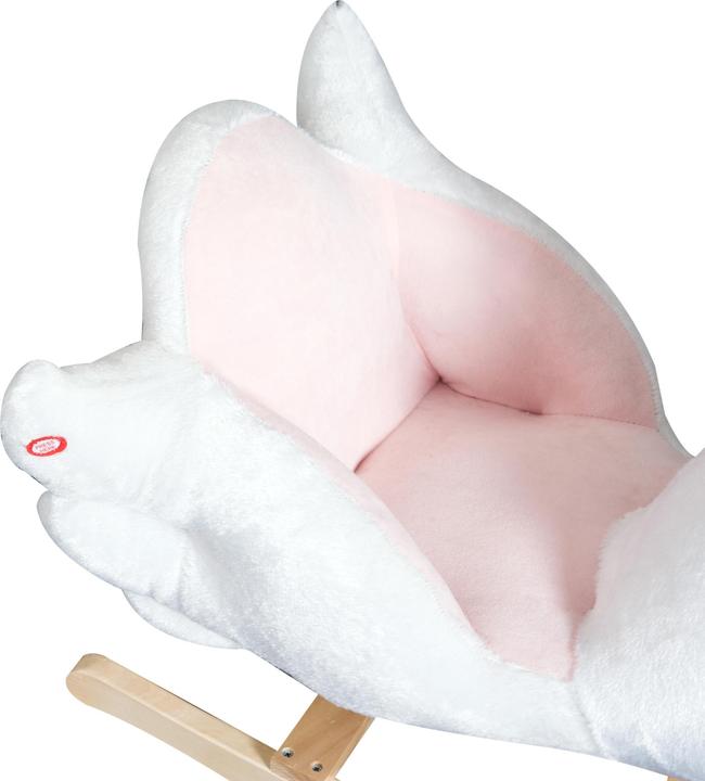 Produktbild Homcom Schaukelpferd Schwan mit Musik