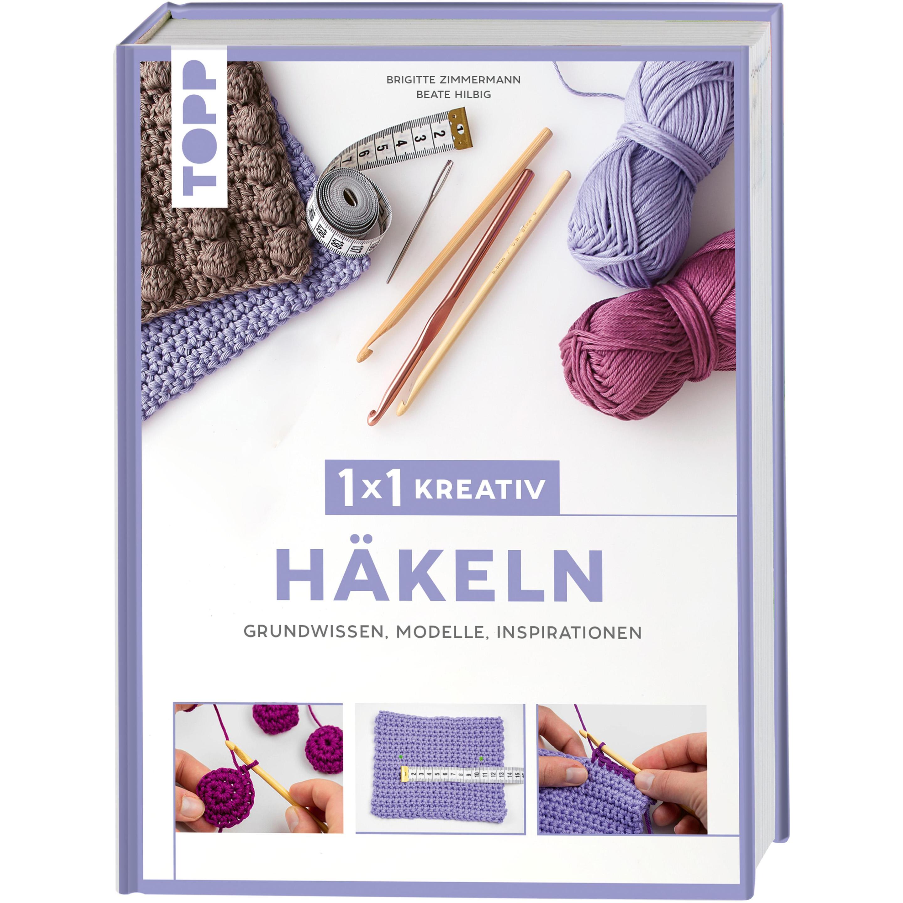 1x1 kreativ Häkeln, Ratgeber von Brigitte Zimmermann, Beate Hilbig