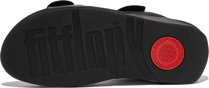 Actual product image Fitflop Fit Flop Lulu Adj Leath Back Strap AllB Dames Sandalen - Zwart - 37 (37)