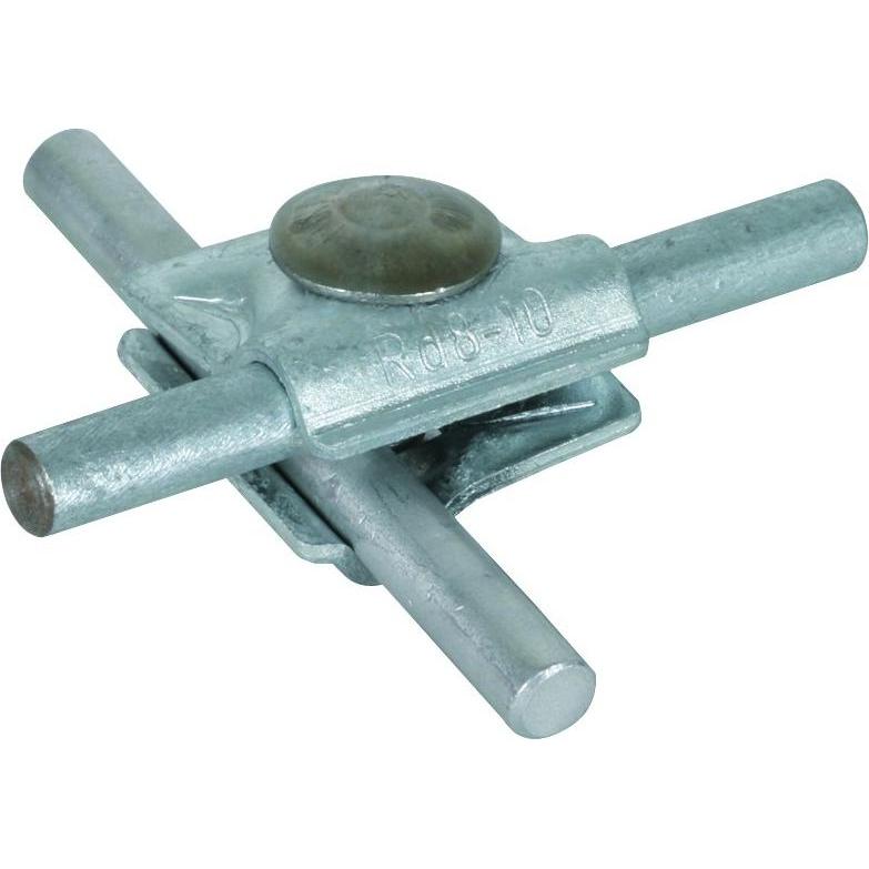 Dehn MV-Klemme St/tZn f. Rd 8-10mm m. Flach- 390060, SAT Zubehör