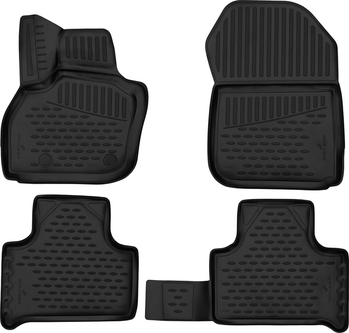 Produktbild Walser Gummimatten XTR für Renault Zoe 06/2012 - 2019 (2 Vordermatten + 2 Rückmatten)