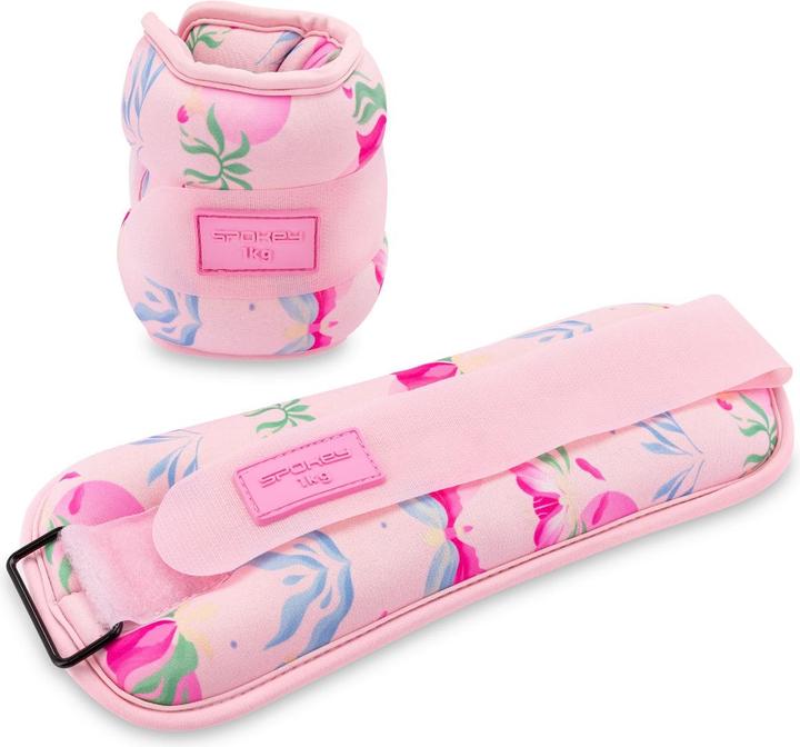 Actual product image Spokey The Bloom Form Knöchel- und Handgelenkgewichte 2x1 kg (2 x 1 kg)