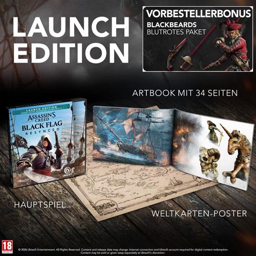 Immagine prodotto Ubisoft Assassin’s Creed Black Flag Resynced - Launch Edition (PS5, DE, FR, IT)