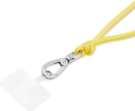 Produktbild iDeal Of Sweden für alle Cases mit Ladeanschluss mittig Cord Phone Strap Soft Lemon Ombre
