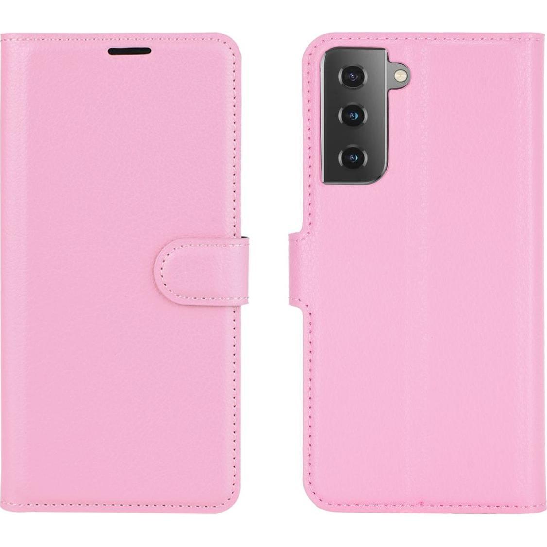 Thumbnail - König Design Hülle Handy Schutz für Samsung Galaxy S21 Case Cover Tasche Etuis Bumper Rosa (Samsung Galaxy S21+), Smartp...