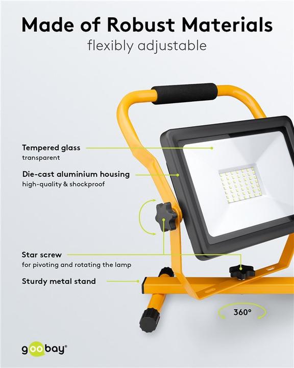Actual product image Goobay LED construction spotlights (4250 lm)