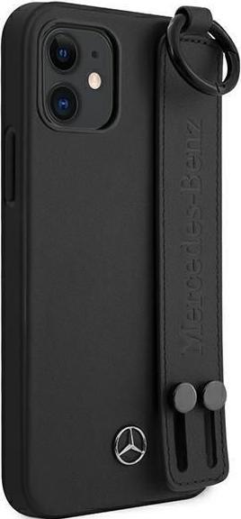 Image du produit Mercedes MEHCP12SLSSBK iPhone 12 Mini 5.4 "Noir / Black Hard Case Strap Line (Apple iPhone 12 mini)