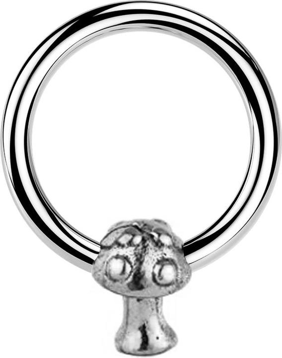 Immagine prodotto Star Piercing Chiusura Anello argento Fungo argento (Ottone, Acciaio chirurgico 316L)