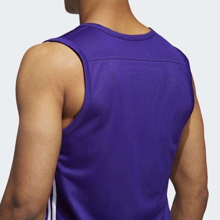 Image du produit adidas Justaucorps de basket-ball réversible 3G Speed pour hommes (XXL)