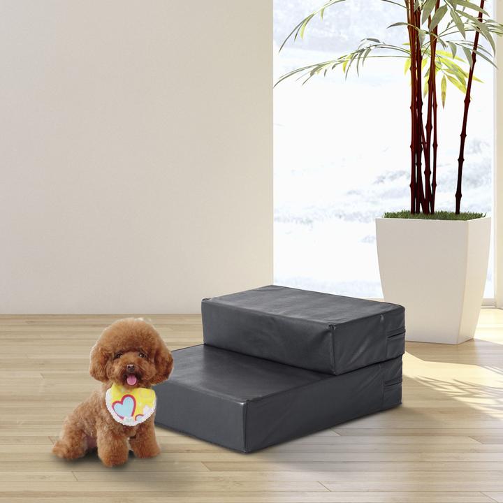 Actual product image PawHut Dog stairs foldable (Dog, Washable)