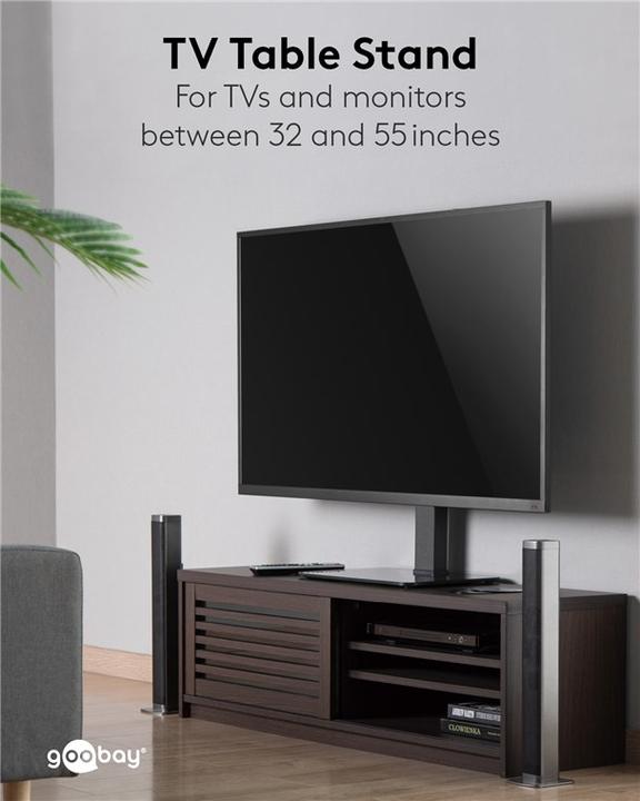 Produktbild Goobay TV-Standfuss Basic Fix (Universal, 55", 40 kg)