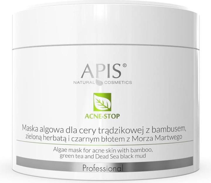Actual product image Apis Natural Cosmetics Apis Acne-Stop Algae Mask Algae Mask For Acne Skin With Bamboo And Green Tea 100G (100 g)