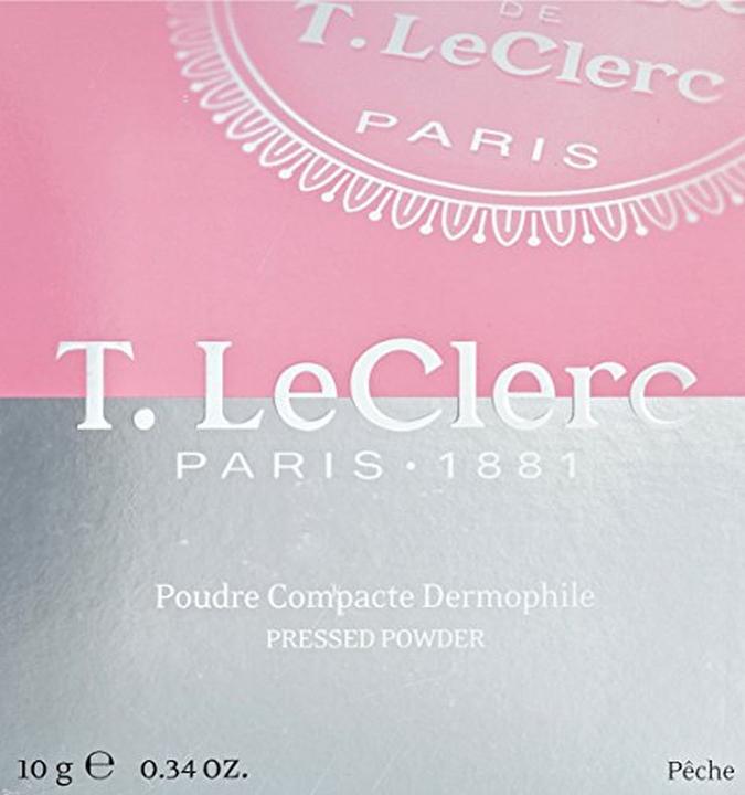 Image du produit T. LeClerc Poudre compacte pressée Super-Blendable Face Makeup 02 Peche (02 Peche)