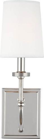 Image du produit Elstead Lighting Applique murale Felixstowe LED G9 chrome poli, abat-jour blanc parchemin blanc IP44 (300 lm, G9, IP44)