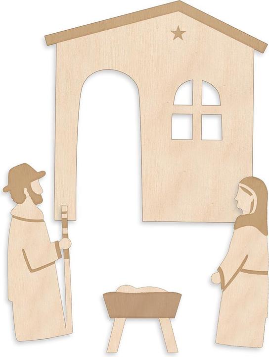 Image du produit Brunnen Crèche en bois