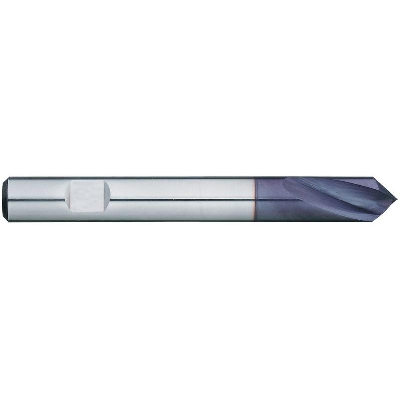BRW, Bohrereinsatz, NC-Anbohrer 90° HSS-E, Futura, mit Fläche (8 Millimeter)