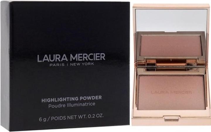 Immagine prodotto Laura Mercier RoseGlow Highlighting Powder 6 g - Tonalità: Roseglow (Rosa bagliore, Highlighter)