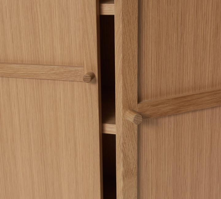 Image du produit Hübsch Armoire Candour Naturelle (60 x 27 x 90 cm)