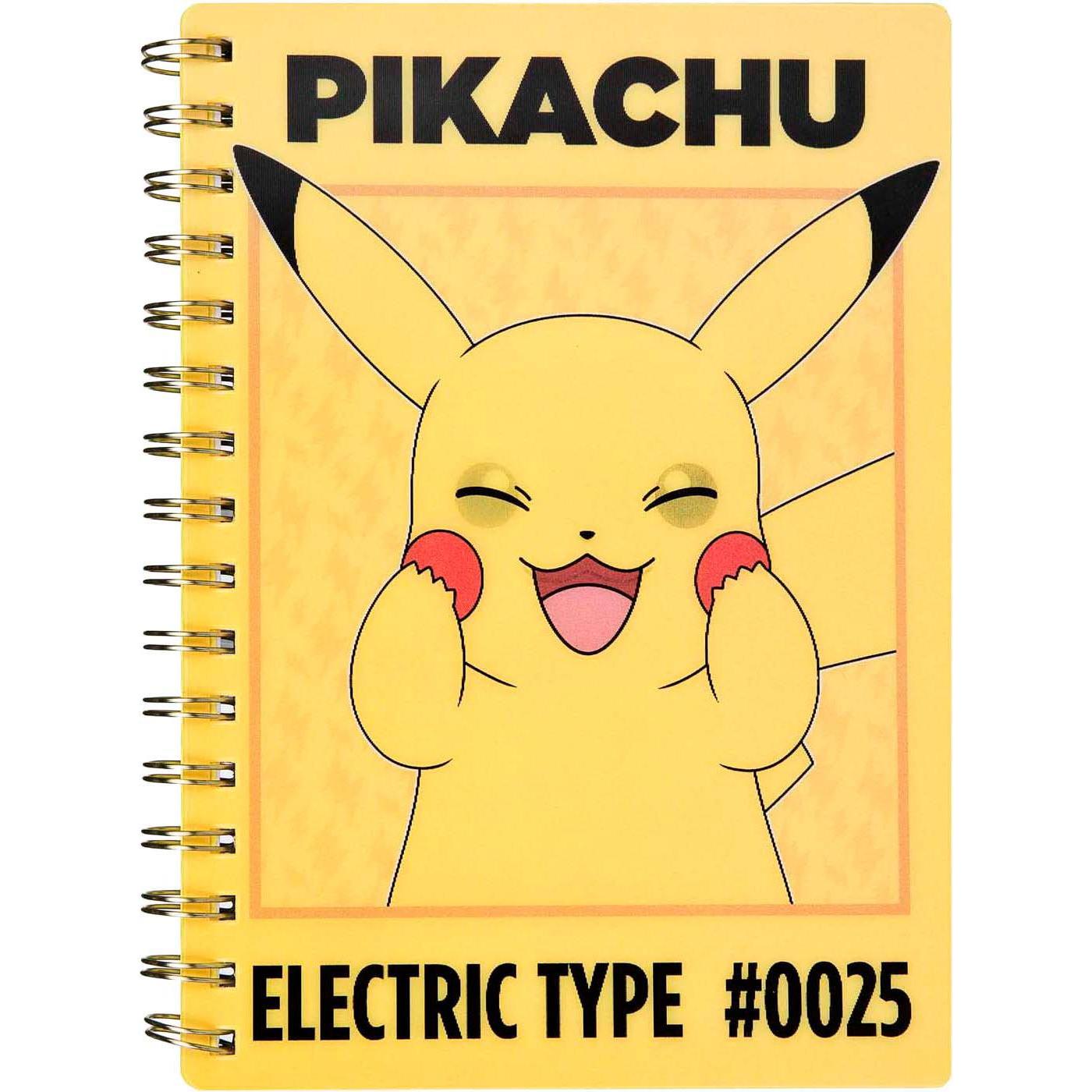 Undercover, Quaderni + Bloc notes, Pikachu-Notizbuch