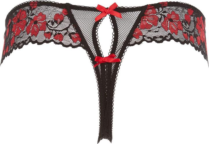 Actual product image Rene Rofe Thong ouvert with lace (M, S)