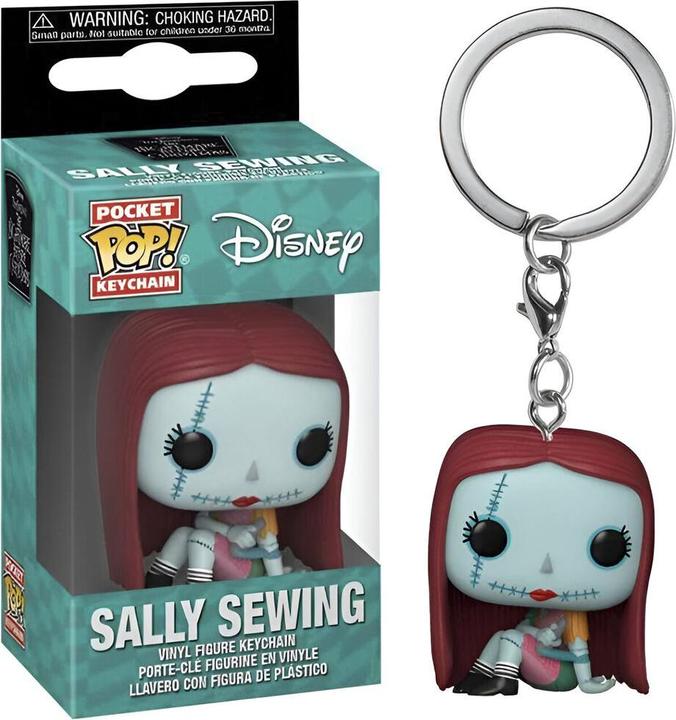 Actual product image Funko Portachiavi Pop! Nightmare Bef. Xmas : Sally Sewing