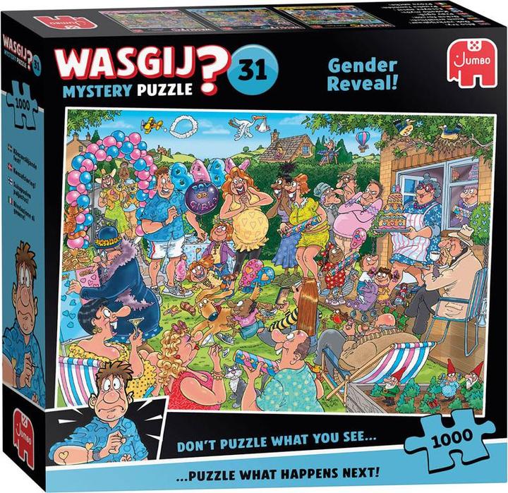 Produktbild Jumbo Puzzle Wasgij Mystery 31 Titel Tbd (1000) (1000 Teile)